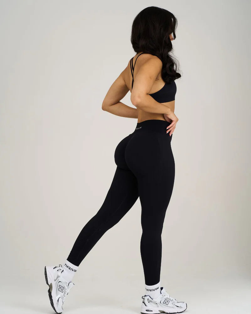 Legging Femme Sans Couture Push Up, Galbant & Confort Total