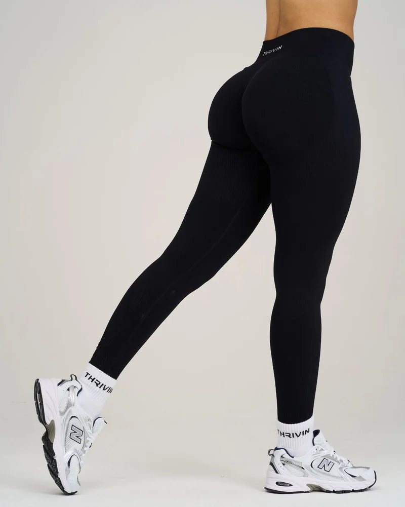 Legging Femme Sans Couture Push Up, Galbant & Confort Total